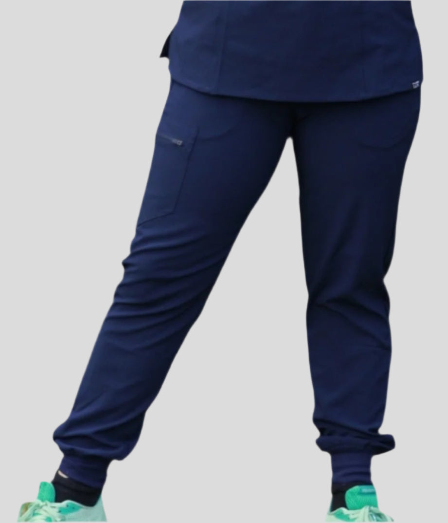 navy scrub pants, lux scrubs, womens scrubs