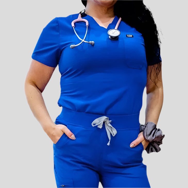 Women’s Elite Scrub Top | Lux Scrubs - LuxScrubs