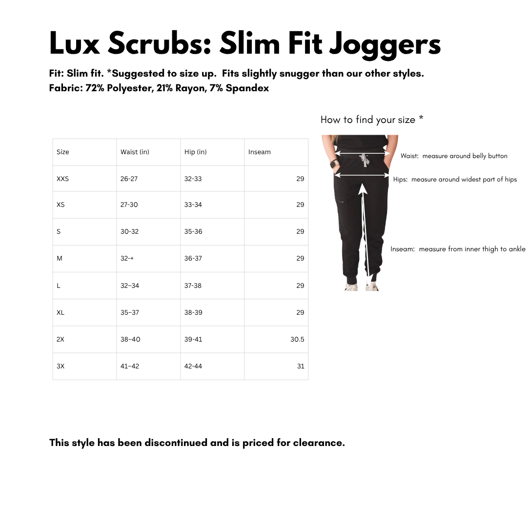 Womens Elite: Slim Fit Joggers: Clearance