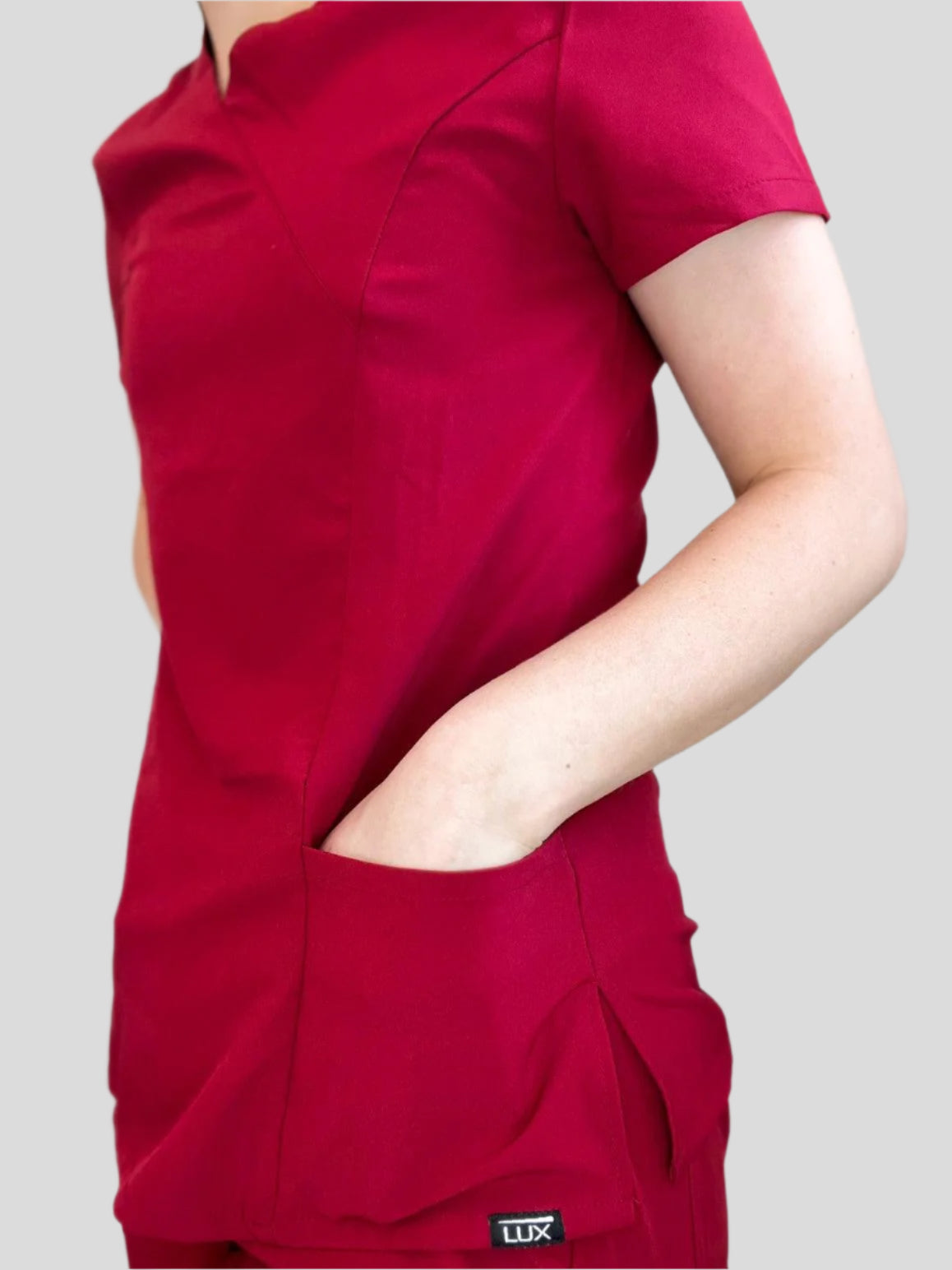 Women’s Classic Scrub Top | Lux Scrubs - LuxScrubs