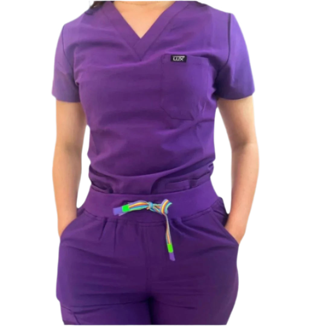 Women’s Elite Scrub Top | Lux Scrubs | NEW ARRIVALS - LuxScrubs