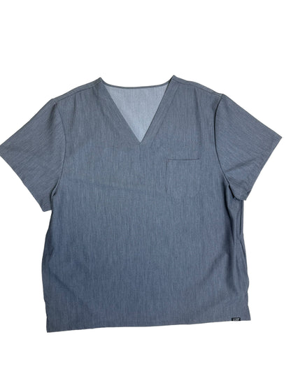 Lux Scrubs Mens scrub top grey