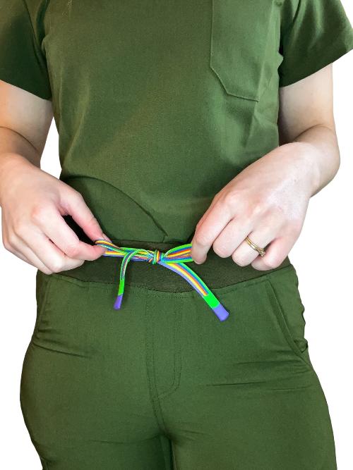 olive green olives scrub uniform set 